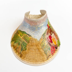 Handwoven Tuscan Vineyard Basket