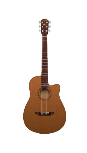 Kingston Coffee Shop Crown Acoustic Guitar